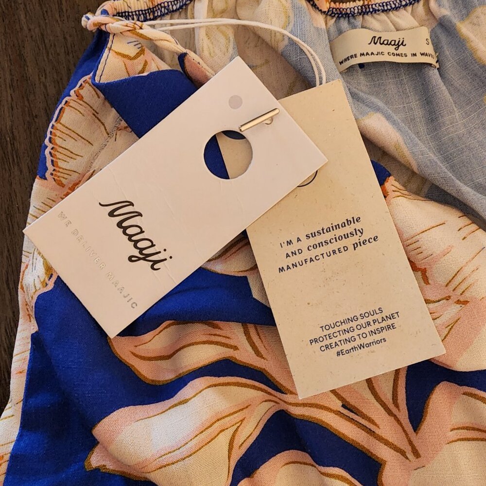 Maaji Arielle Jumpsuit NWT Floral Small - Picture 9 of 12